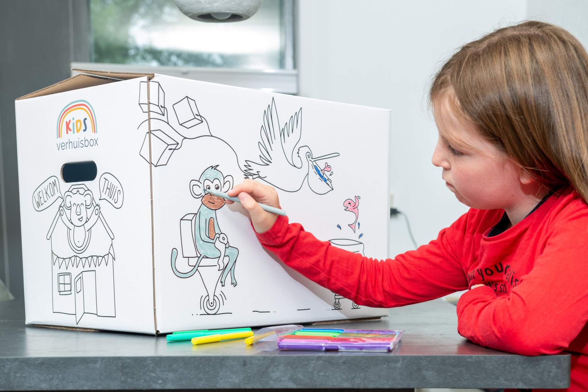 7-9 meisje doos inkleuren (1)