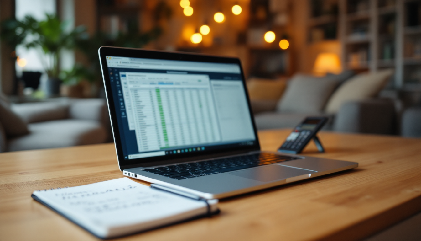 Financiële planning afbeelding